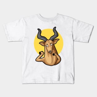 Dancing Kudu Art Kids T-Shirt